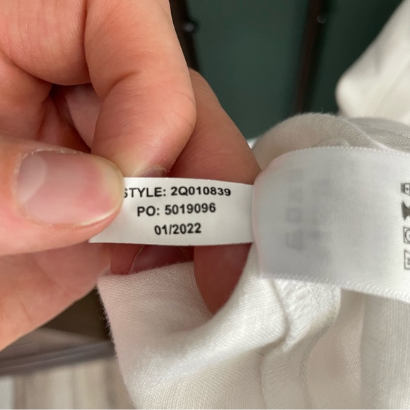 Vineyard Vines Linen Pintuck Mini Dress Size XS - Picture 5 of 6